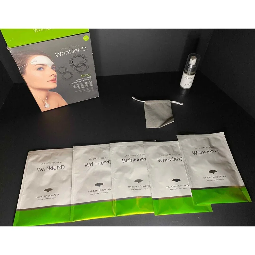 WrinkleMD Brow Hyaluronic Acid Deep Infusion System Patches 5 Count